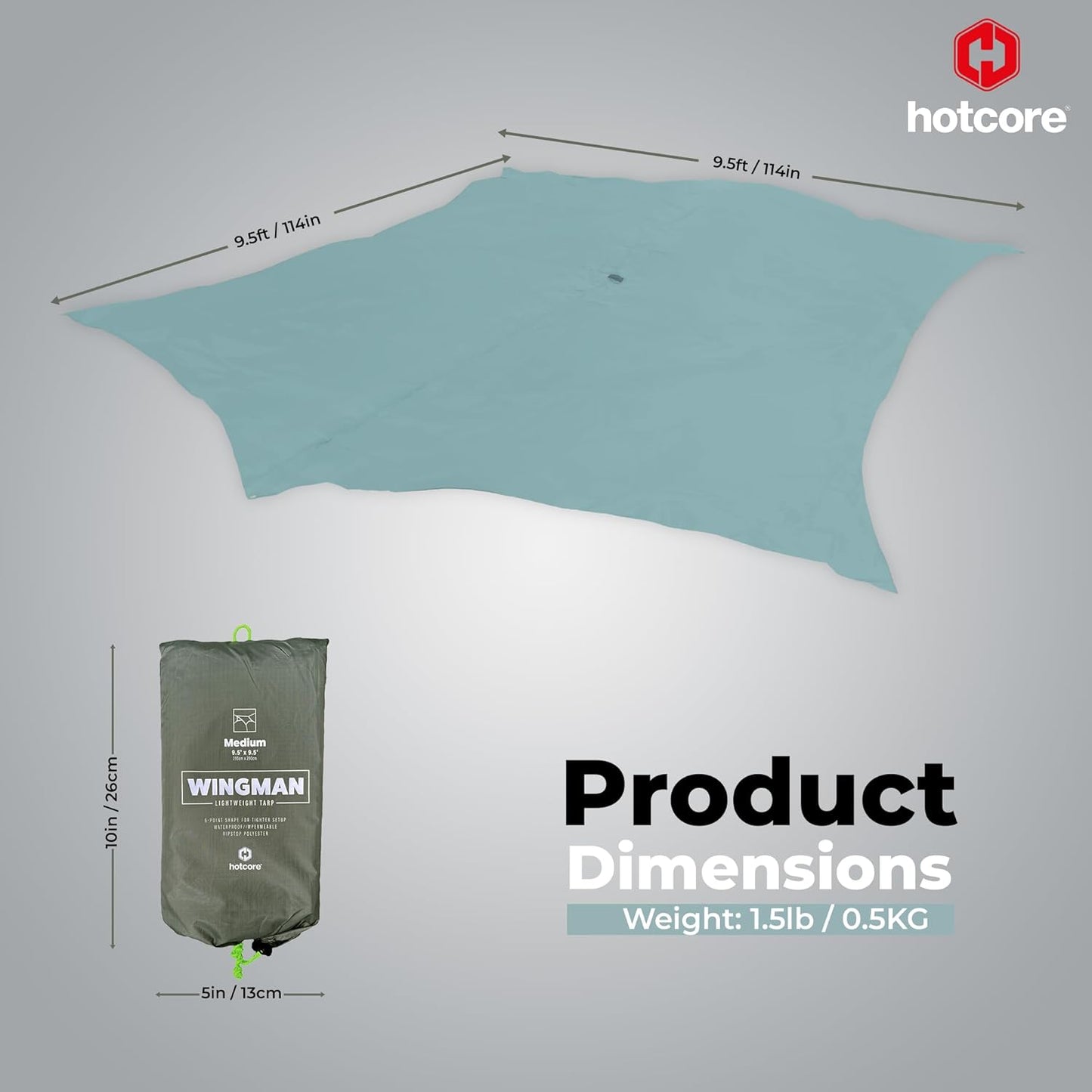 Hotcore Wingman Lightweight tarp