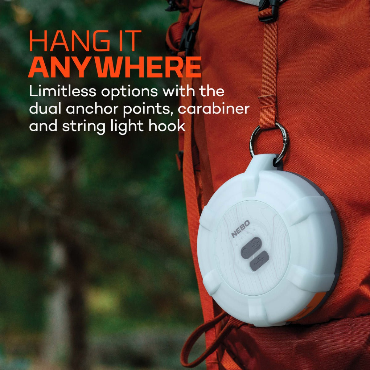 Nebo Luna 400+ Lantern+Color string lights