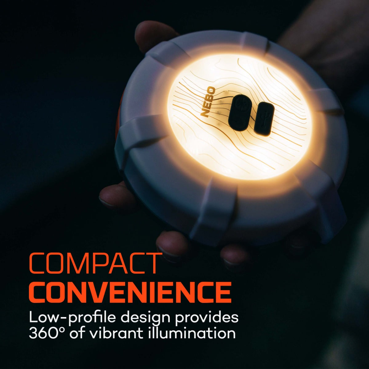 Nebo Luna 400+ Lantern+Color string lights