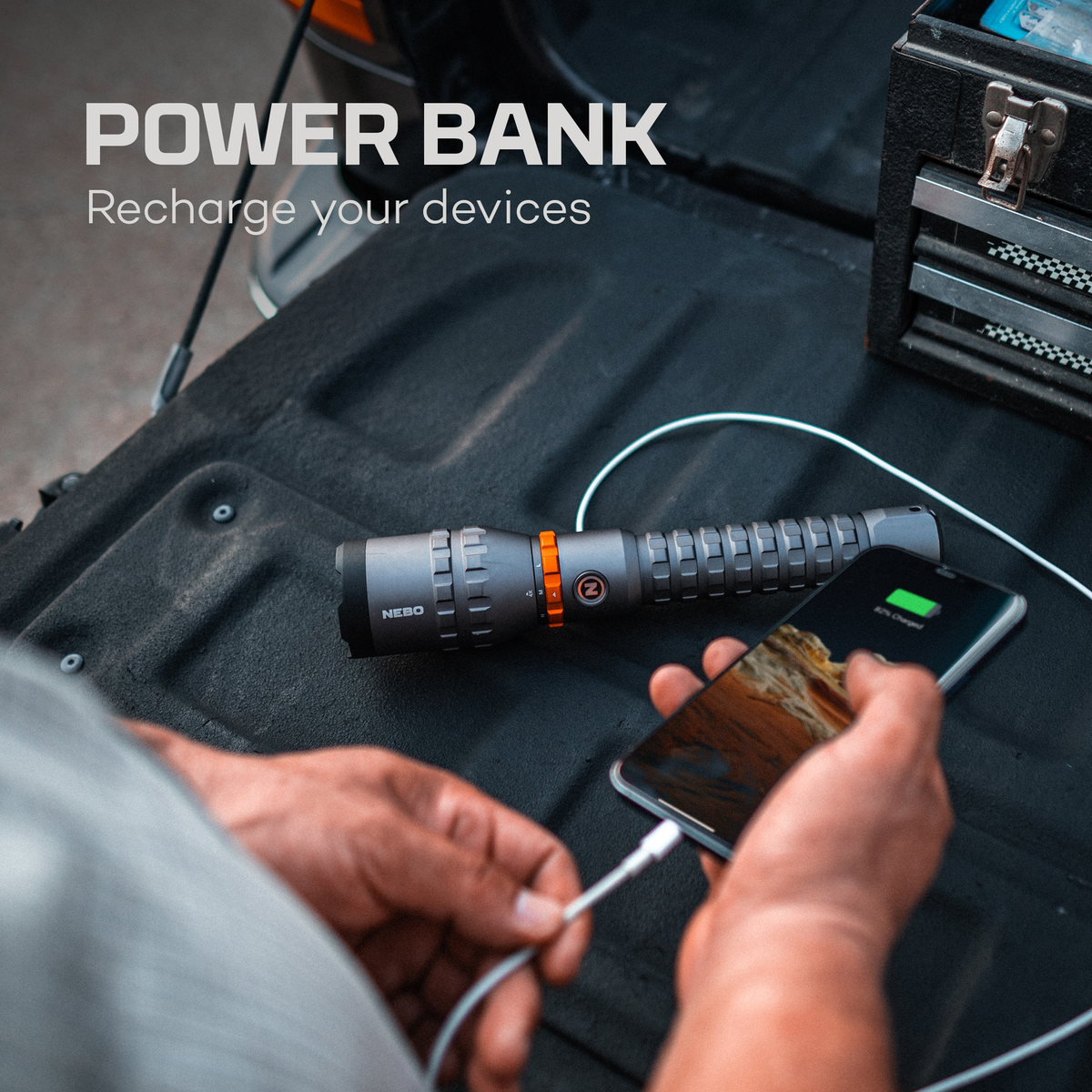 Nebo Davinci 8000 Mag Dial Flashlight