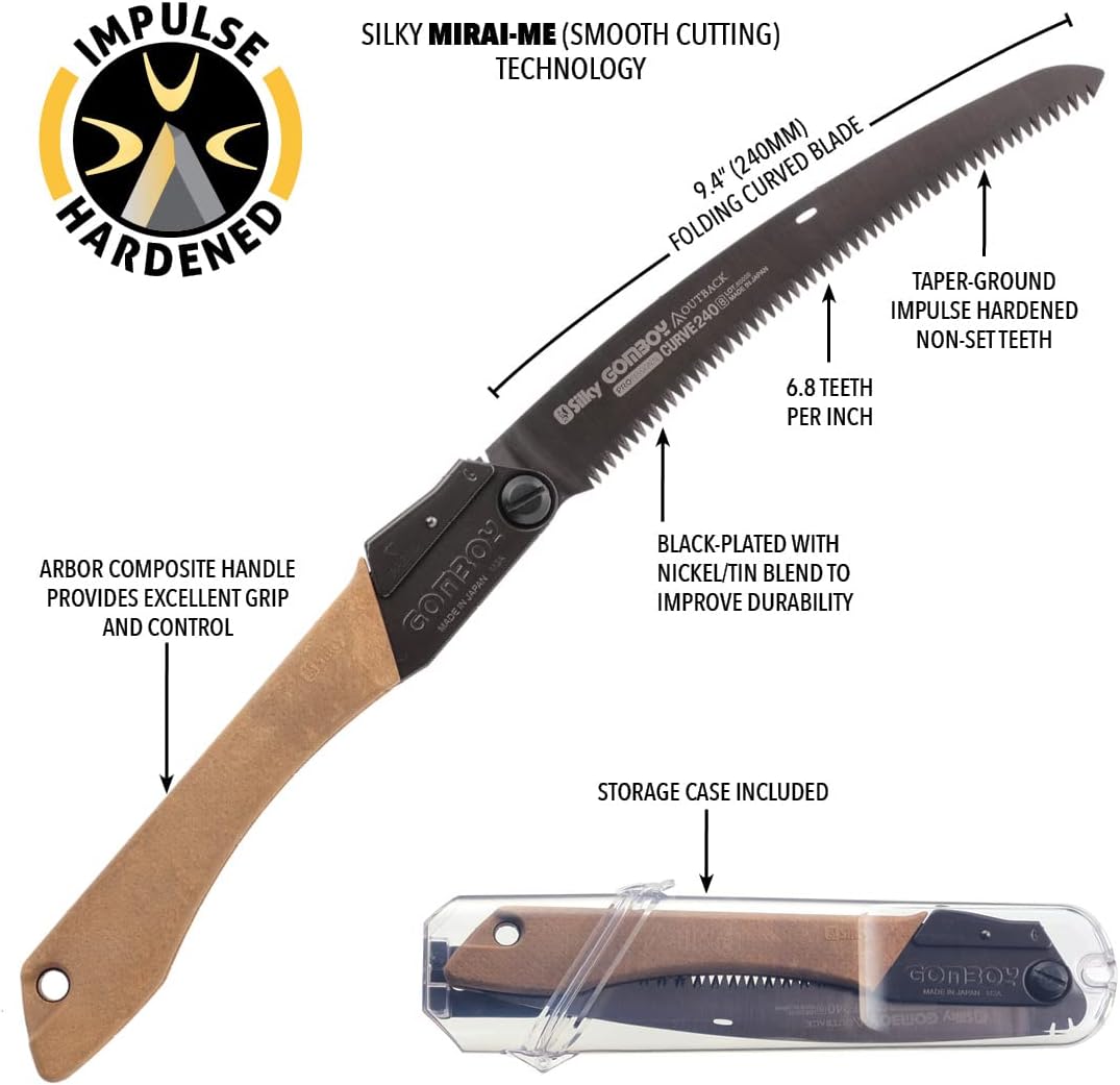 Silky Gomboy Curve Folding saw