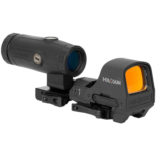 ▪️HOLOSUN 実物 ドットサイト HS510c & HM3x comb美品▪️ Holosun HS510C & HM3X 3x Magnifier Combo — Solar Failsafe, MRS