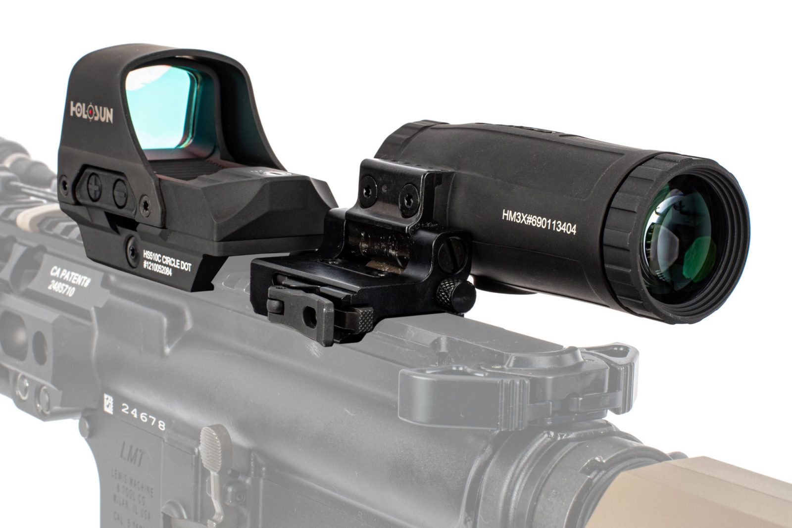 Holosun HS510C & HM3X Red Dot + Magnifier Combo – Glenwood Springs