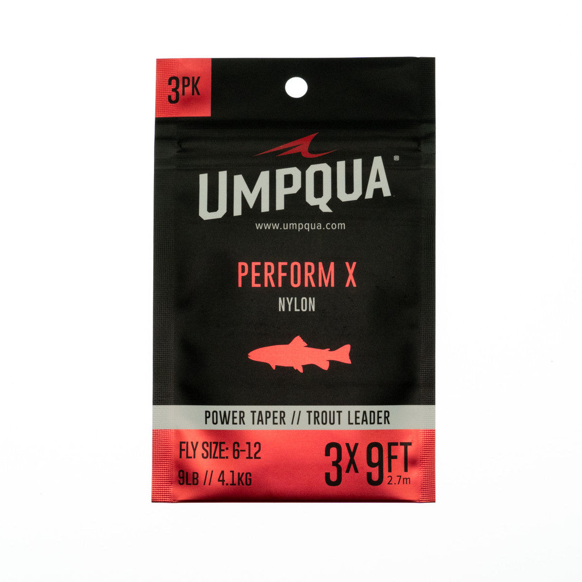 Umpqua Perform X Leaders 3 Pack Power Taper