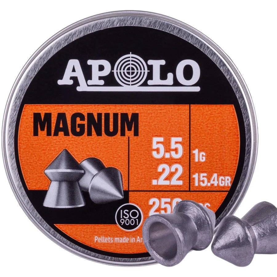 Apolo Magnum Pellets .22 15.4 grains