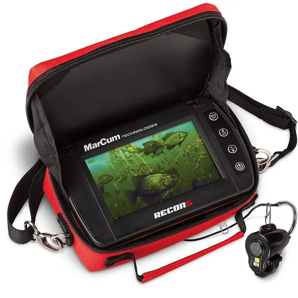 Marcum Recon 5 Compact Underwater Viewing System - Fish Finder & Sonar ...