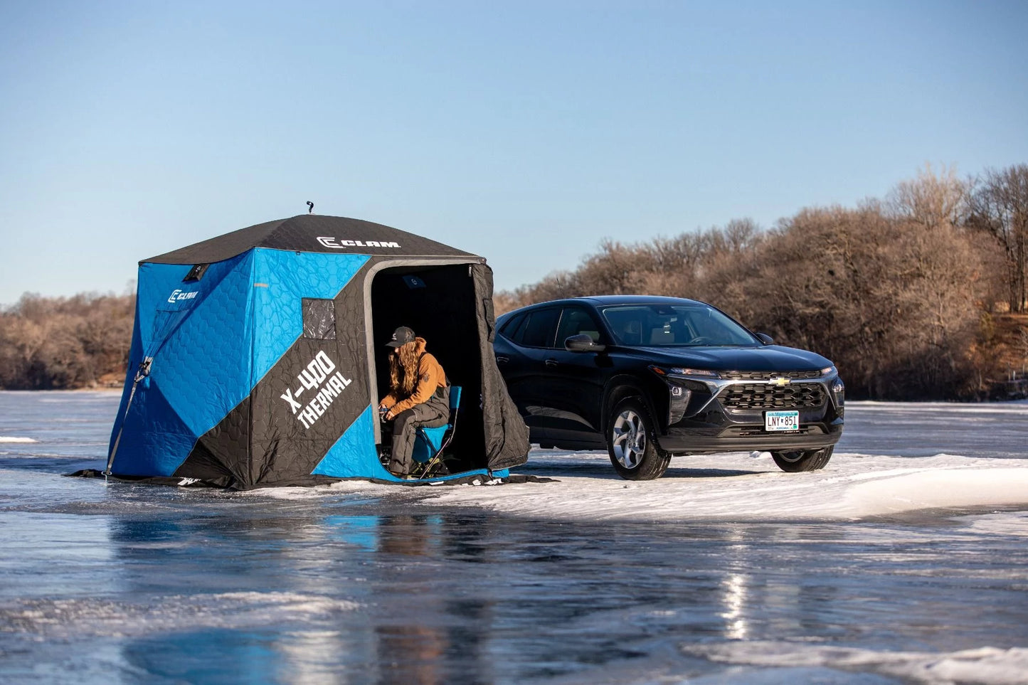 Clam X400 Thermal Ice Fishing Tent