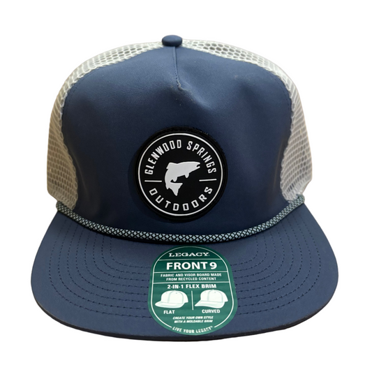 Legacy Front 9 Flat Brim Rope Hat