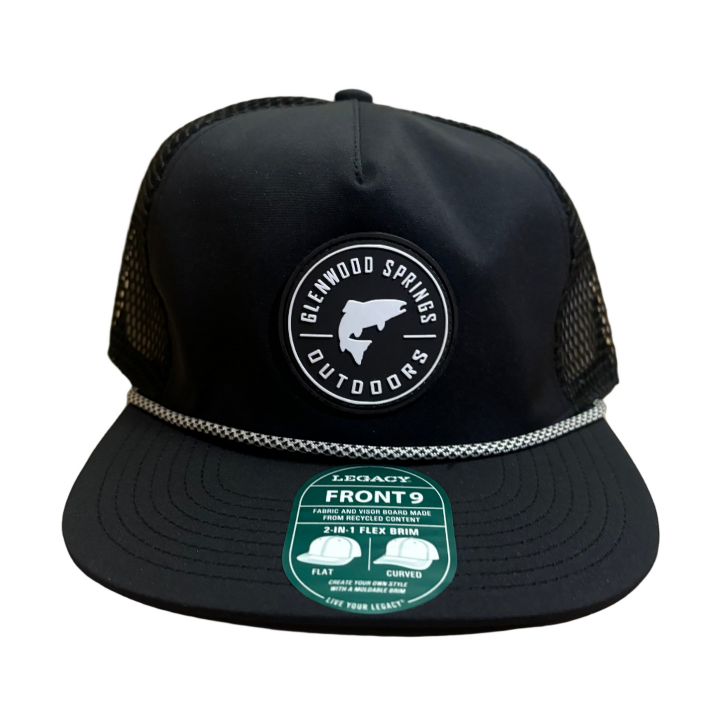 Legacy Front 9 Flat Brim Rope Hat