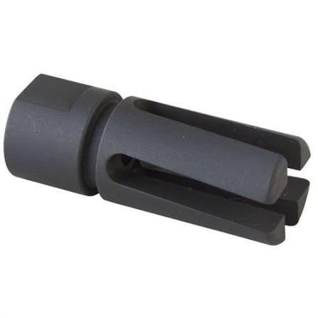 Vortex G6-A2 flash eliminator in .22 caliber with 1/2-28 threading and Parkerized steel finish for AR-15 builds