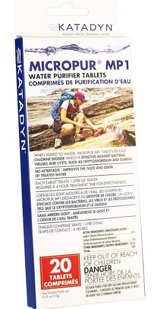 Micropur MP1 Water Purifier Tablets