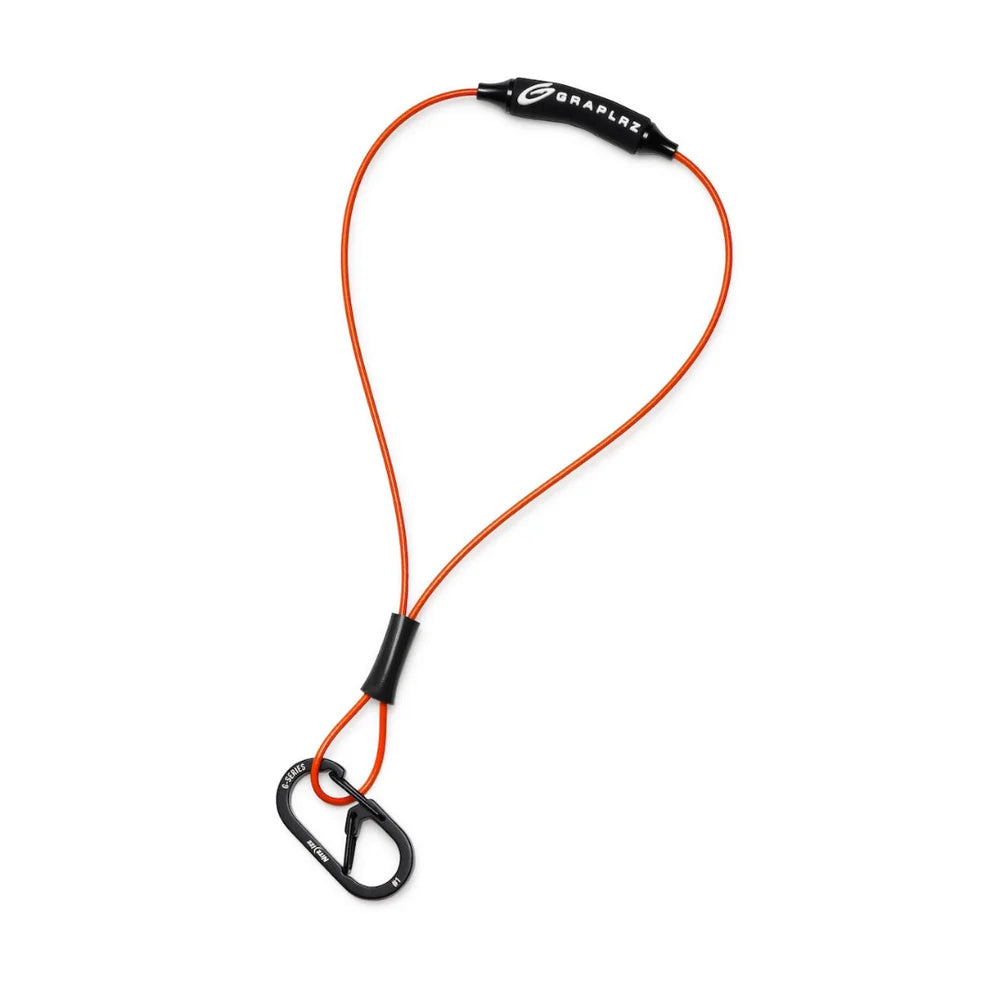 Graplrz Verza Mini Lanyard – Orange | Magnetic Quick-Release Gear Lanyard for Fly Fishing & EDC
