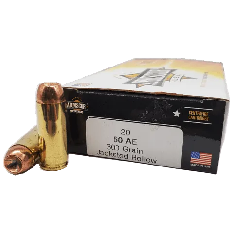 50 AE 300gr FMJ Armscor – 1475 fps – 50 Rounds