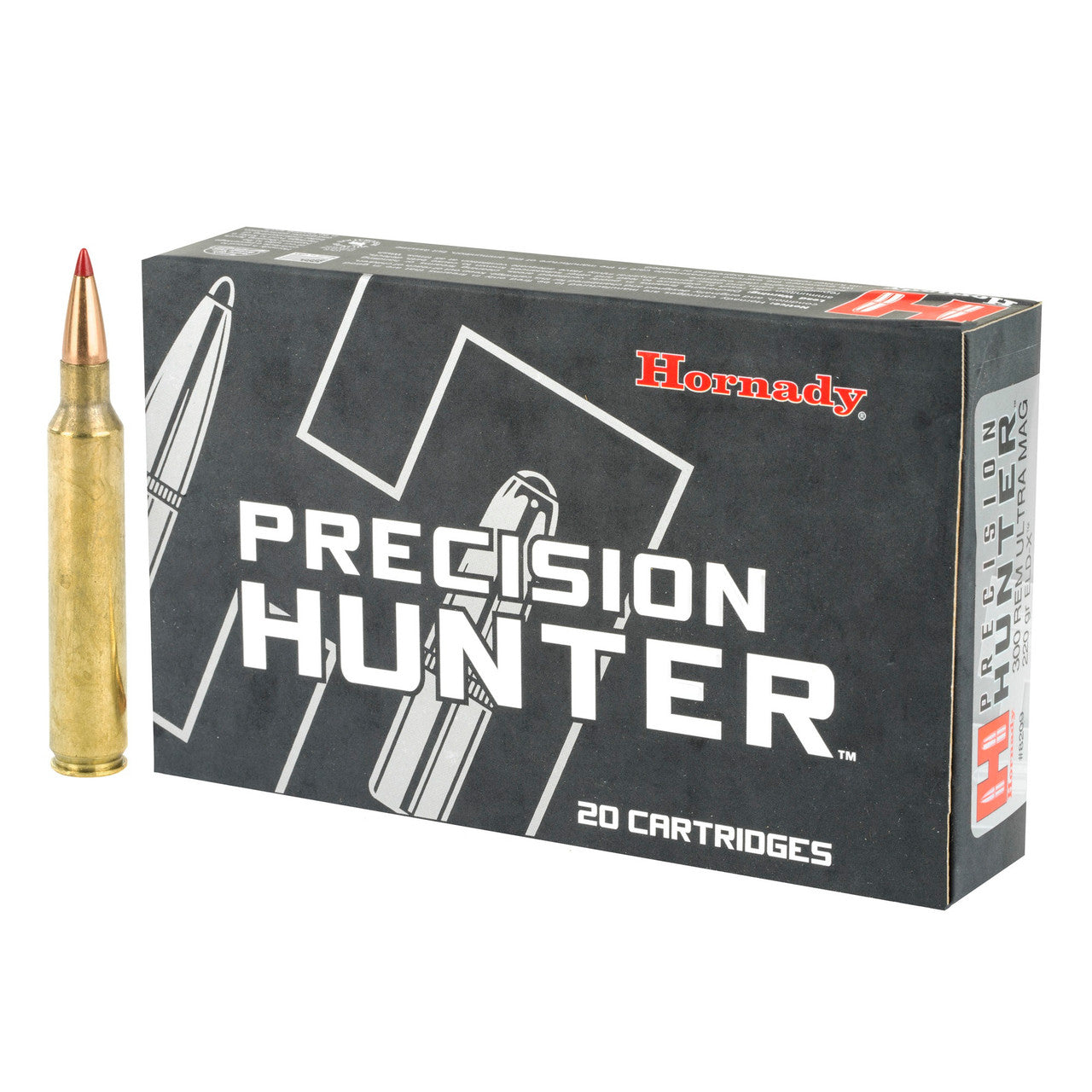 300 Rem Ultra Mag Hornady Precision Hunter 229gr ELD-X 2860 fps 20rds