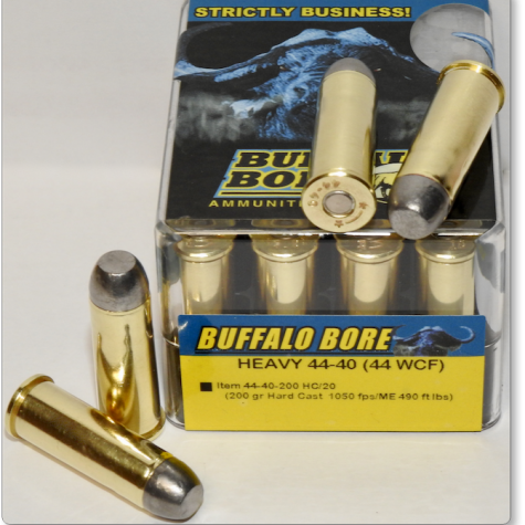 44-40 185gr HP Heavy – 1150 fps – 20 Rounds