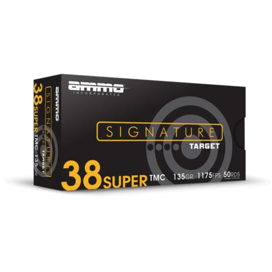 38 Super Ammo Inc. Signature Target 950 fps 135 Grain TMC 50 Rounds