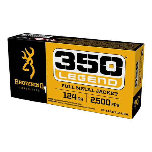 350 Legend Browning  124gr FMJ 20rds