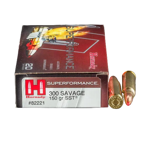 300 Savage 150gr SST Hornady Superformance