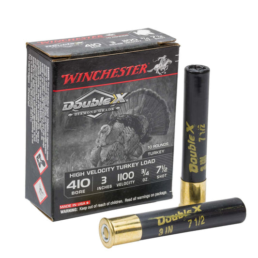 Winchester Double X .410 Bore 1224 fps 2½" ½ oz #7½ Shot