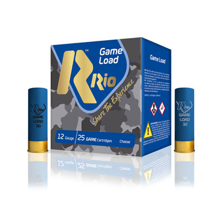 Rio Game Load 12ga 6 Shot 2 3/4" 1 1/4oz 1330fps