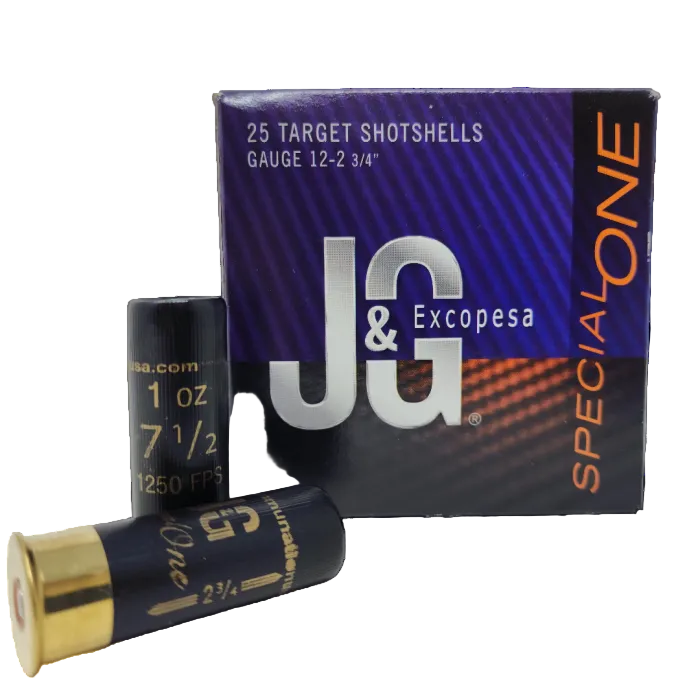 NobelSport J&G Excopesa Special One 12ga 7.5 Shot 1oz 1250fps