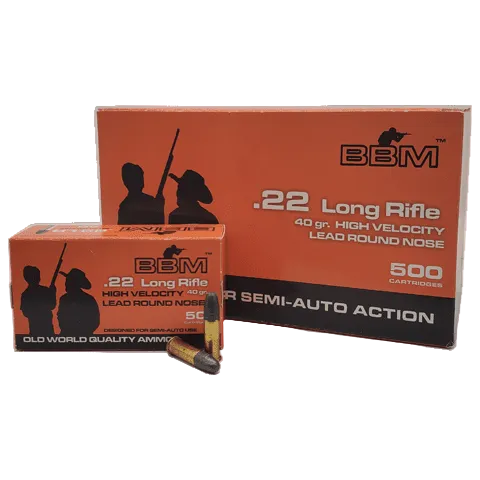 22 LR BBM 40gr Lead Round Nose
