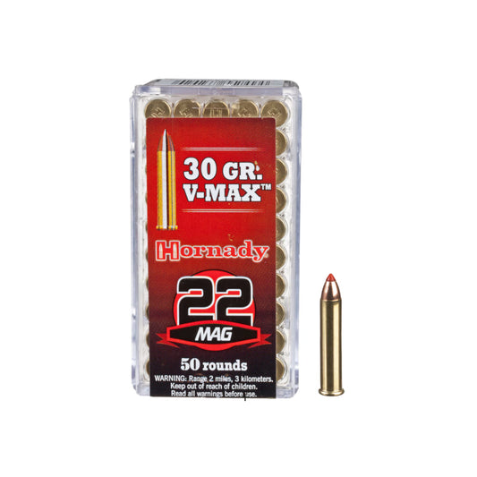 22 Mag/WMR Hornady 30gr V-Max