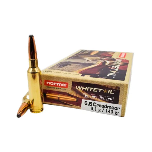 6.5 Creedmoor Norma 140gr Whitetail SP