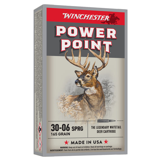 30-06 Springfield Winchester Super-X 165gr Power-Point 2800 fps 20rds