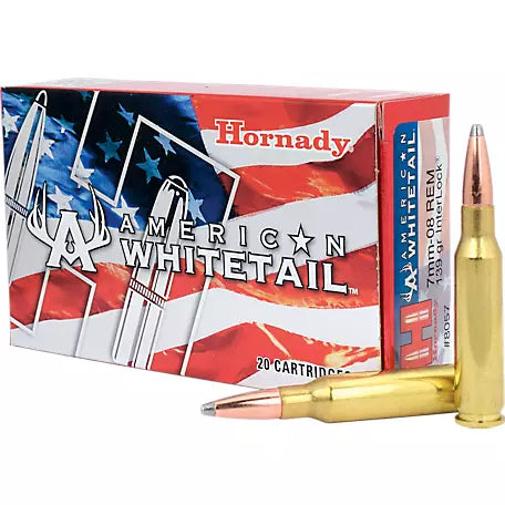 7mm-08 Rem Hornady 139gr Interlock