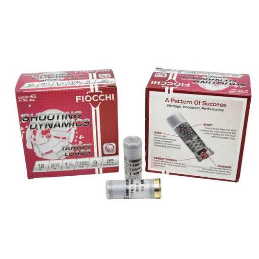 Fiocchi 12GA Shooting Dynamics 2 3/4 1165FPS 1 1/8OZ #9