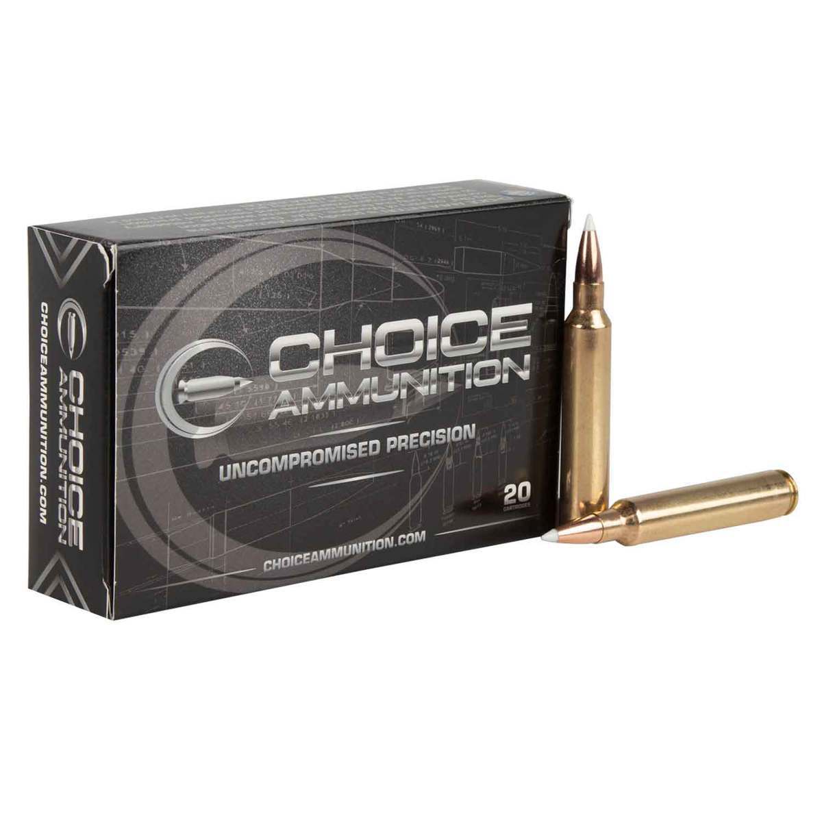300 Rem Ultra Mag Choice Ammunition 200gr Hornady ELD-X 2950 fps 20rds
