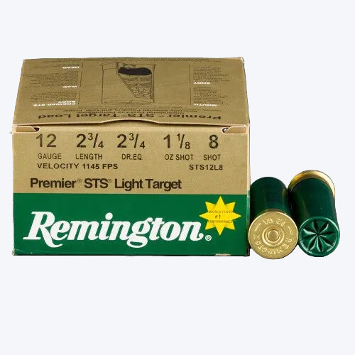 Remington Premier STS Light 12GA 2 3/4 1145FPS 1 1/8OZ #8 CASE