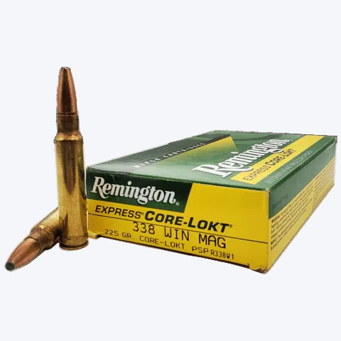 338 Win Mag Remington 225gr Core-Lokt PSP