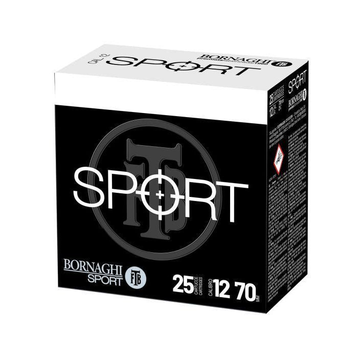 Bornaghi Sport 12GA 2 3/4 1350FPS 1OZ #8 - CASE