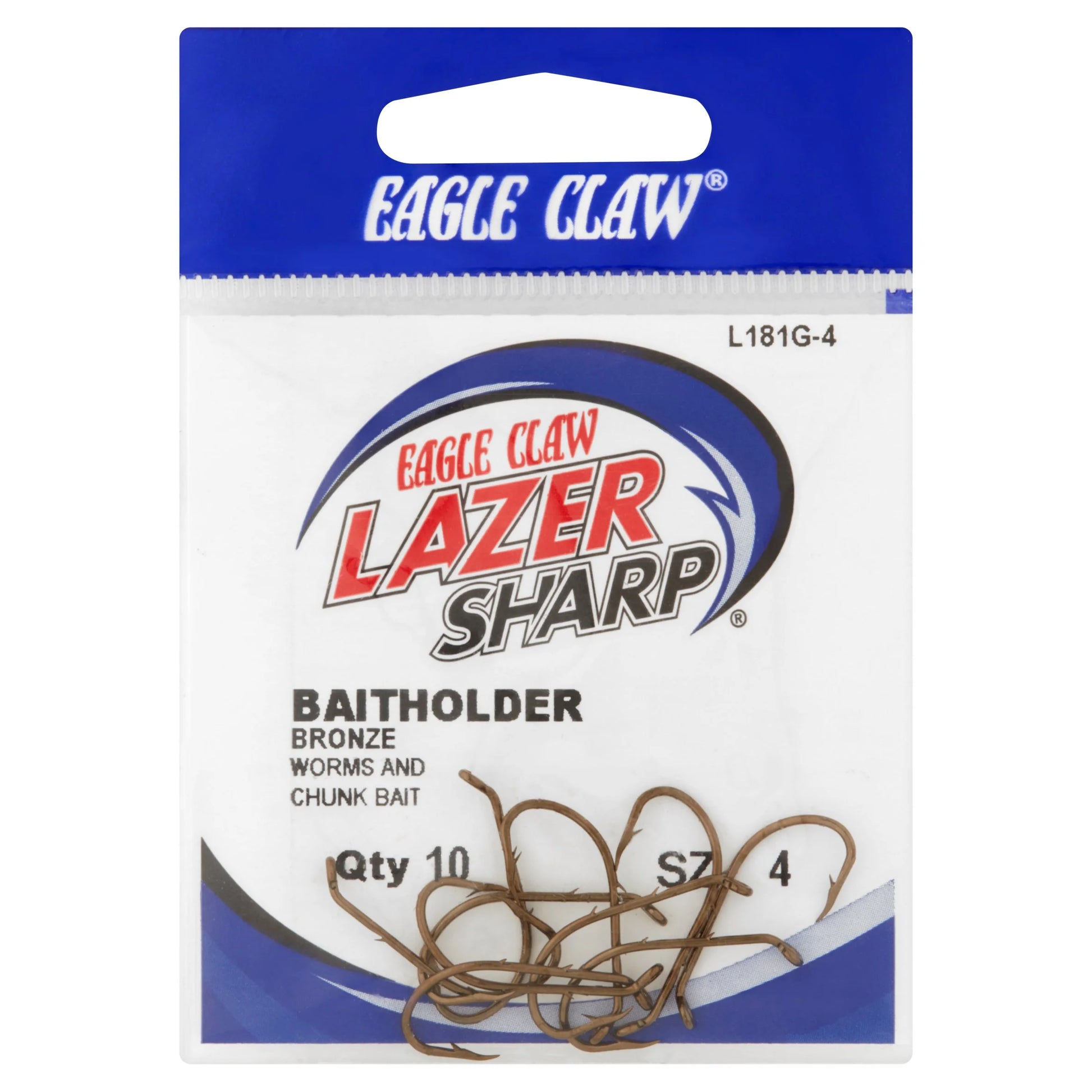 Eagle Claw Lazer Sharp L181G-4 Aberdeen Hook