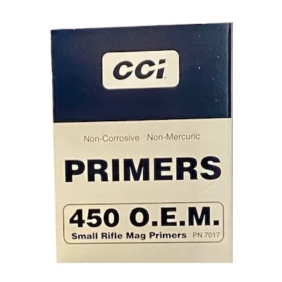 CCI 450 O.E.M Small Rifle Mag Primers 100ct