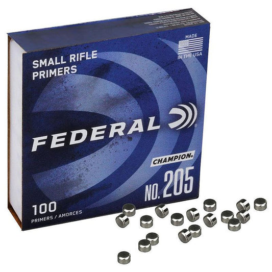 Federal Small Rifle Primers No.205 100ct