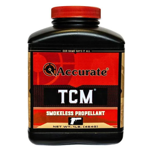 Accurate TCM Smokeless Propellant 1LB. Container
