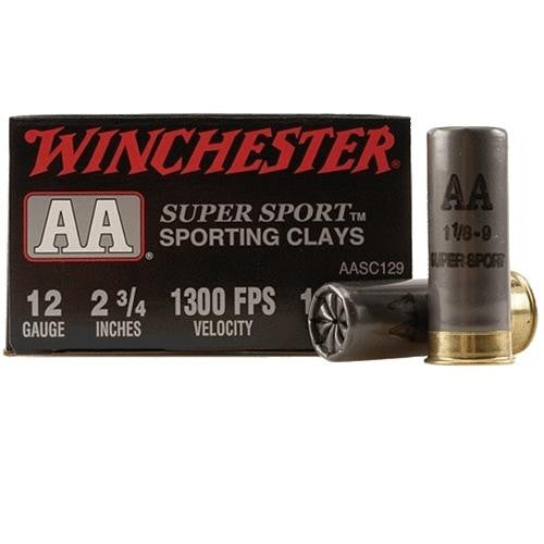 Winchester Super Sport Sporting Clays 12ga 2 3/4 1300FPS 1 1/8oz. 8# 100ct Case