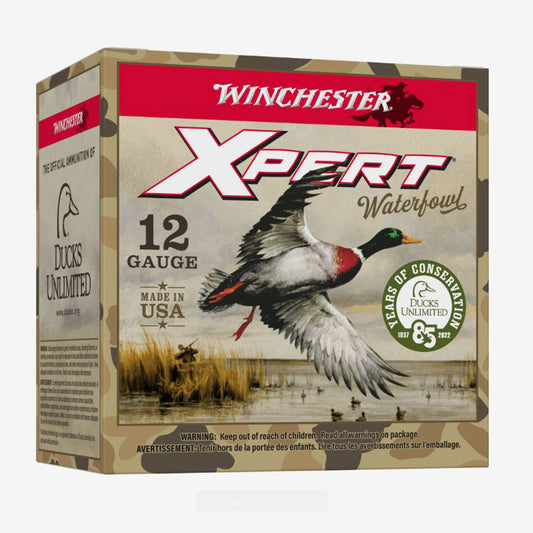 Winchester Xpert Waterfowl High Velocity Steel Shot 12ga 3” 1 1/4oz. 1400FPS #2 - Case