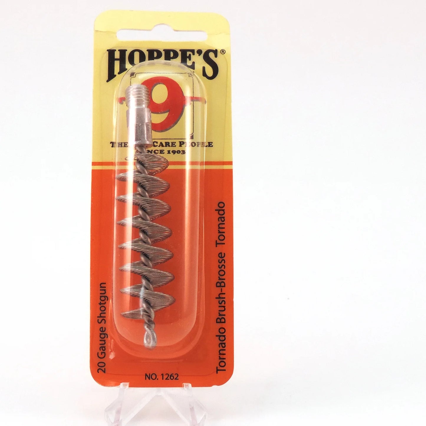 Hoppe's Tornado Brush 20 Gauge – Spiral Stainless Steel Bore Brush for 20 Gauge Shotguns