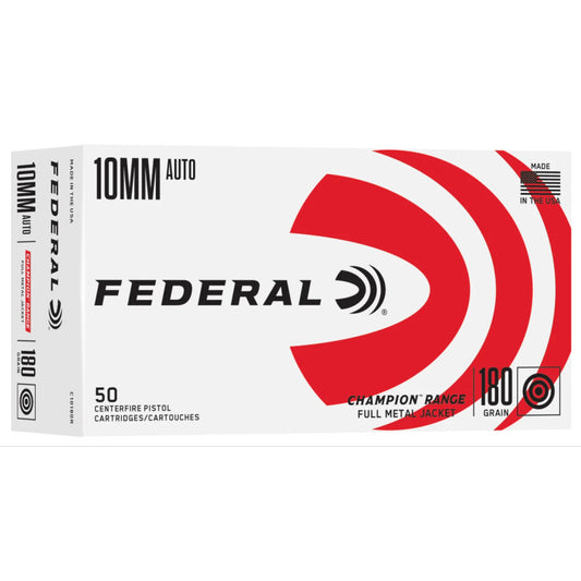 Federal Champion Range 10mm 180gr FMJ