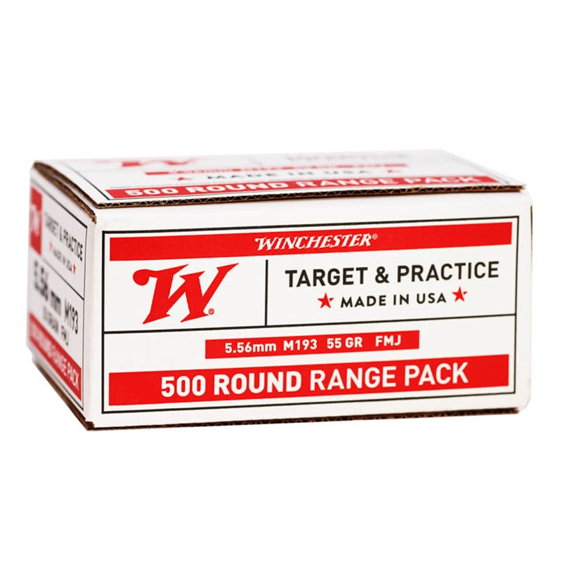 Winchester 5.56 55gr M193 500rd Range Pack
