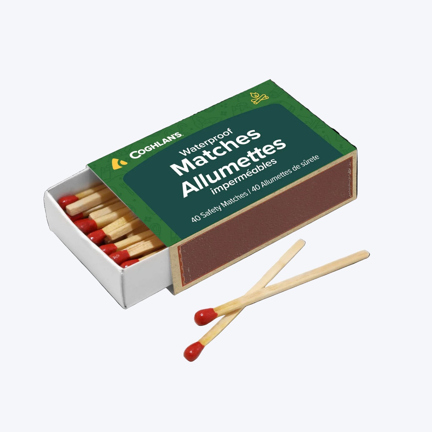 Coghlans Waterproof Matches 4-Pack
