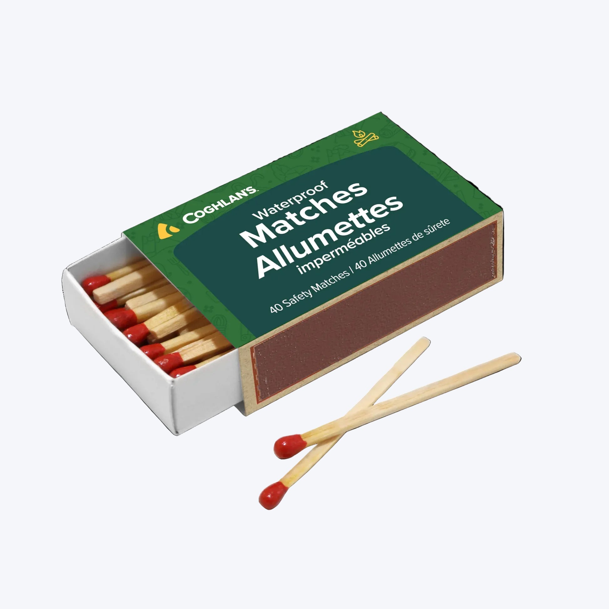 Coghlans Waterproof Matches 4-Pack