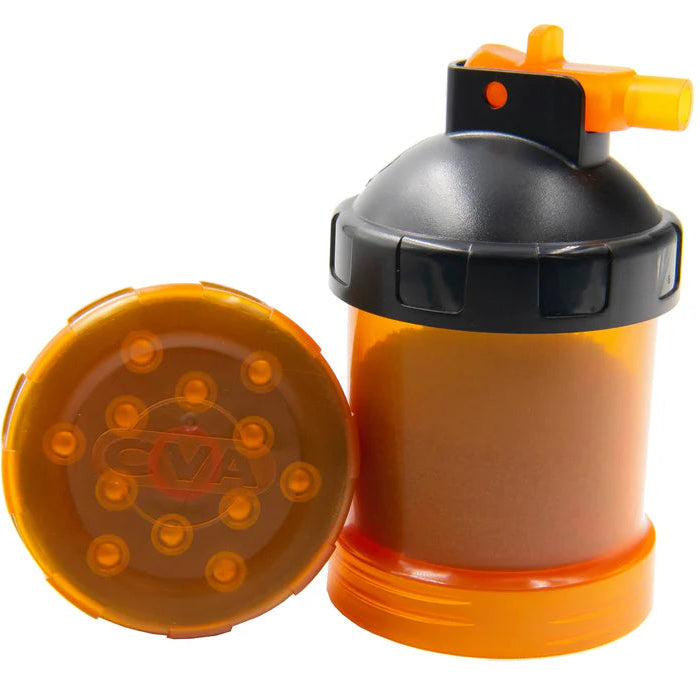 CVA Powder Pod & Primer Storage — pre-measured powder charge and primer organizer for muzzleloader hunters