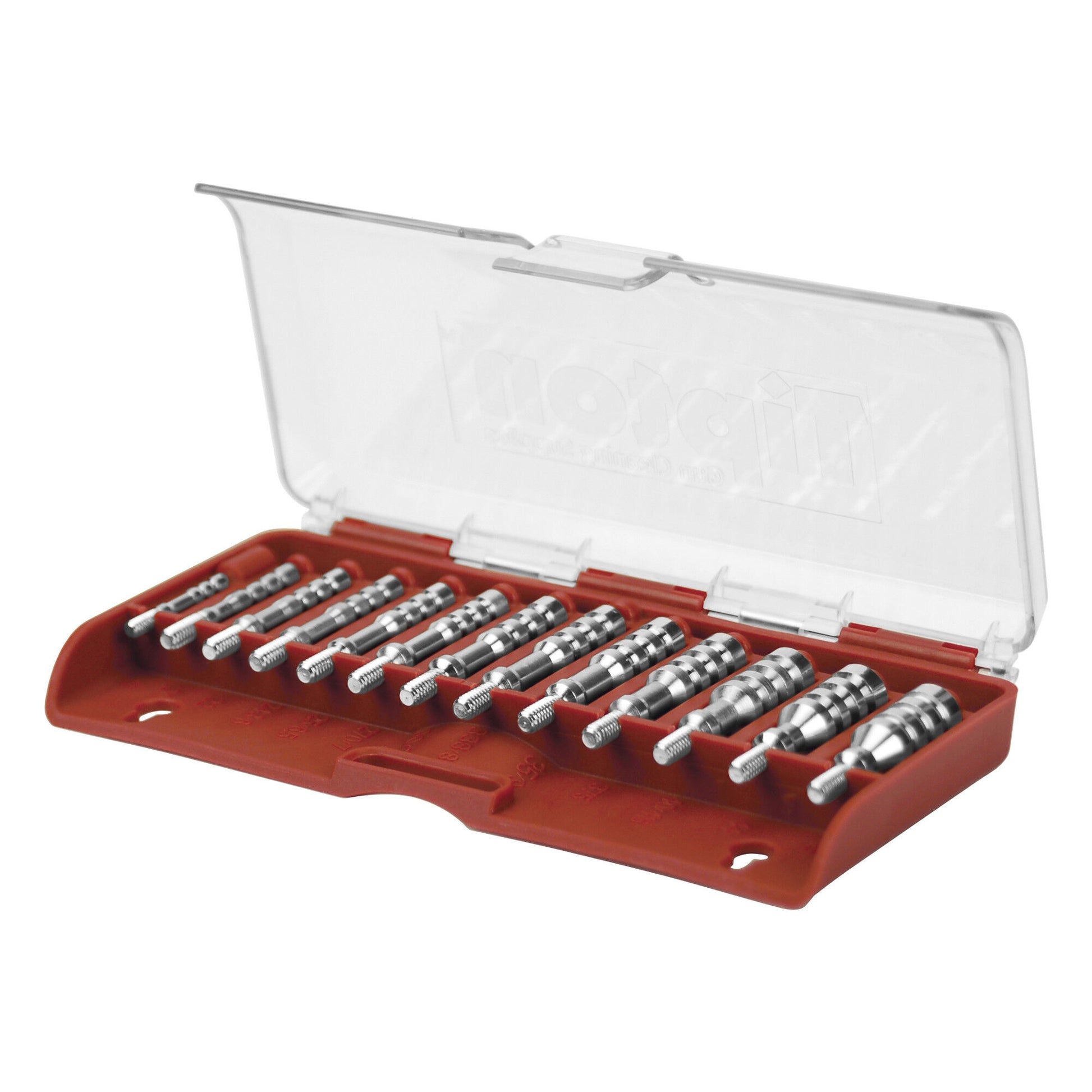 Tipton Ultra Jag Set — precision-machined solid brass bore cleaning jags for rifles, pistols, and shotguns