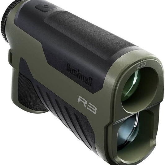 Bushnell R3 compact laser rangefinder for hunting elk and mule deer in Colorado mountains