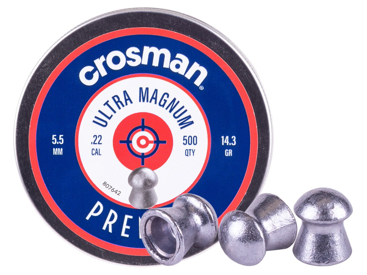 Crosman Ultra Magnum .22 cal Pellets 500rd